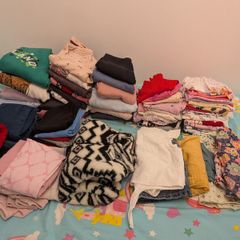 Girls 6-7 clothes bundle 86 items 7pairs shoes