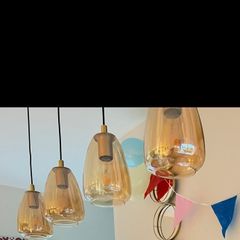 Light fitting - 4 pendant ceiling light