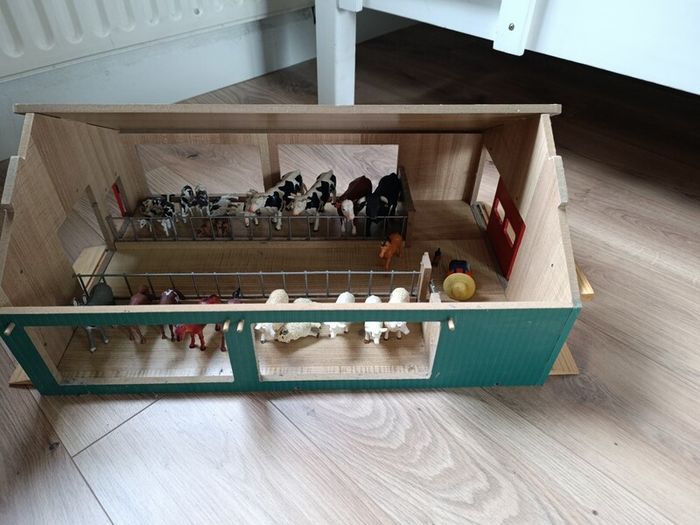 Huge selection of vintage animal toy farm