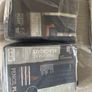 Blackout Herringbone Pencil Pleat Curtains - Navy Image 3