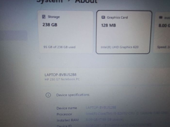 hp.  Model 255 G7