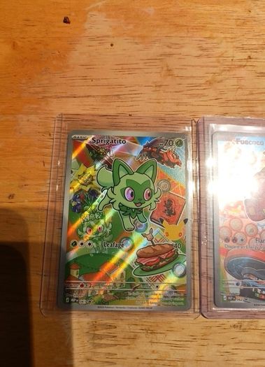 Pokemon Tcg First Partner Series 3 Set Of X3 Sprigatito Fuecoco Quaxly