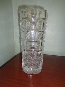 Vintage W. German Glass Vase for Sale
