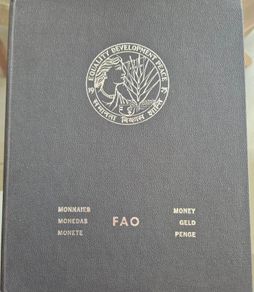Fao Coin Album With 38 Coins