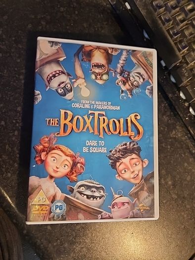 the Boxtrolls DVD