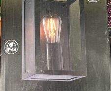 2 Brand New Outdoor Wall Lights (black) all Boxed