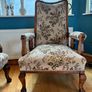 Reupholstered Vintage 3 Piece Suite & Chaise Image 3