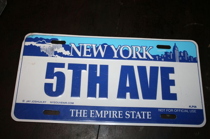 Various States, License Plate, 25 each AMERICAN  LICENSE PLATE