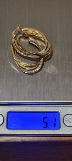 14 k Gold Earrings