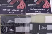 Reflective Bands For Cycling 2 Pack Brand New