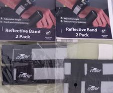 Reflective Bands For Cycling 2 Pack Brand New