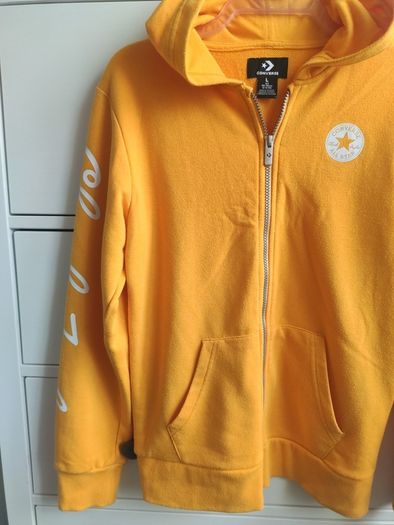Converse Yellow Hoodie Youth Large (12-13 Yrs)