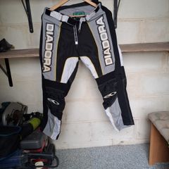 motorbike trousers and top