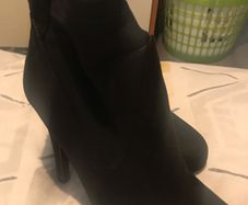 ankle boots suede size 3