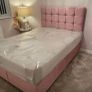 Double Bed And Mattress With Headboard With Delivered within 2 days Image 9