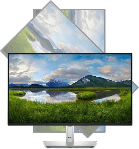 Dell 24" P2422H Full HD (1080p) Ratio 16:9 1920 x 1080 16.7 Million Colours - LED-Backlit Monitor - 24" - USB 3.2 Hub, HDMI, VGA, DisplayPort - Colour: Black & Silver