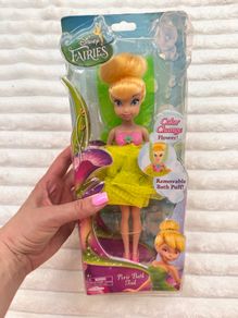 Disney Fairies Pixie Bath Tink Fairy Doll Damaged Box Please see photos