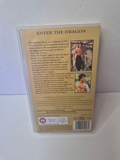Bruce Lee: Enter The Dragon 1996 VHS (Screen Classics) - MINT / MOULD-FREE