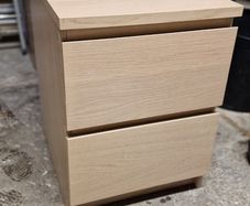 MALM Chest of 2 drawers Bedside Table
