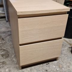 MALM Chest of 2 drawers Bedside Table