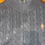 Ralph Lauren Black Cable Knit Quarter Zip Jumper Image 3