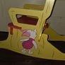 Wooden Winnie the Pooh kids Rocking Chair Image 6