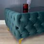 Chesterfield velvet coffe table Image 4