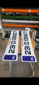 3d gel number plates