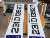 3d gel number plates
