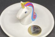 Unicorn Ring Holder Dish for Jewelry | Ceramic
