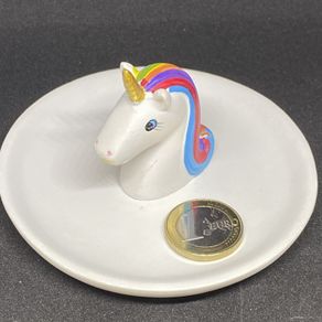 Unicorn Ring Holder Dish for Jewelry | Ceramic