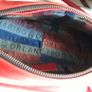 Marino Orlandi Genuine Italian Cherry Red Leather Shoulder/Hand Bag Image 5
