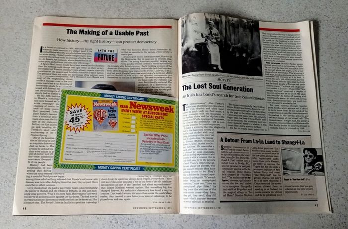 2 x Vintage Magazines " The Russian Revolution" 1991
