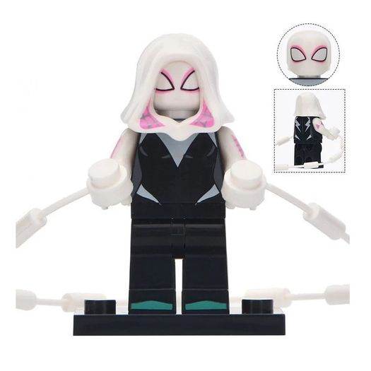 [6-Pack] Spider-Man Heroes & Villains Marvel Minifigure Bundle - Compatible with LEGO