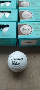 Groomsmen golf balls