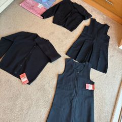 Navy and blue uniform