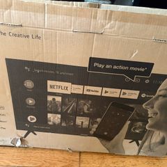 tcl smart tv, brand new, 32inch