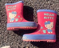 Hello Kitty wellies