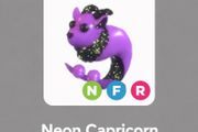 Roblox Adopt Me Pet - Neon Capricorn (NFR)