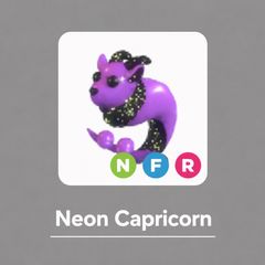 Roblox Adopt Me Pet - Neon Capricorn (NFR)