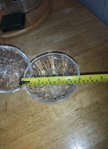 Rcr Crystal Bowl with Lid - Made in Italy
