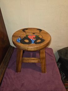 Wooden Kids Stool
