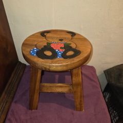 Wooden Kids Stool