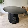 Kave Home Jeanette black dining table Image 2