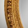 Magnificent French Rococo Style Large Oval Mirror Image 3