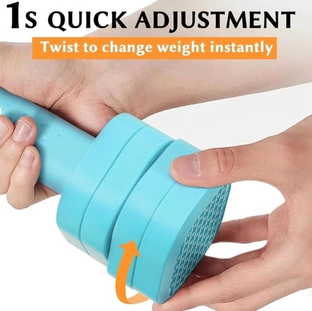 Adjustable Dumbbells Set, 1kg/2kg/3kg/4kg/5kg Dumbbell Pair, 4-in-1 and 5-in-1 Weights Dumbbells Set Women Men, Free Weights for Home Gym, Workout Hand Weights for Strength Training