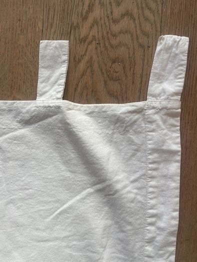 white linen curtains