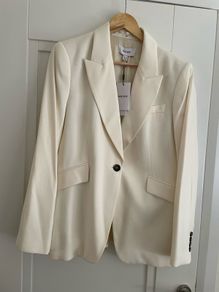 Reiss cream ladies blazer