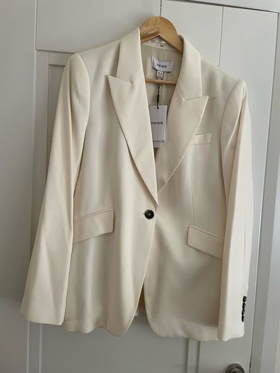 Reiss cream ladies blazer