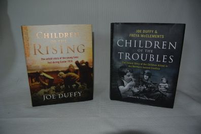 Children Of The Rising & Children Of The Troubles (2 Hardback First Editions - As New)